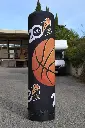 Orléans Loiret Basket totem.webp